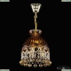 5478/22 G Amber/M-1G Balls K721 Подвесной хрустальный светильник Bohemia Ivele Crystal