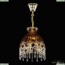 5478/22 G Amber/M-1G Drops Подвесной хрустальный светильник Bohemia Ivele Crystal