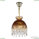5478/22 G Amber/M-1G Drops Подвесной хрустальный светильник Bohemia Ivele Crystal