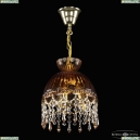 5478/22 G Amber/M-1G Drops K721 Подвесной хрустальный светильник Bohemia Ivele Crystal