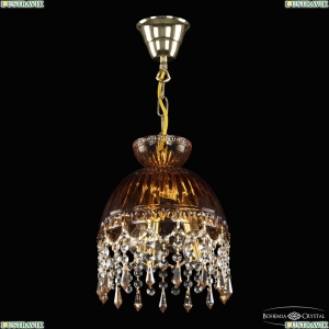 5478/22 G Amber/M-1G Drops K721 Подвесной хрустальный светильник Bohemia Ivele Crystal