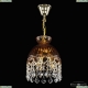 5478/22 G Amber/M-1G Leafs Подвесной хрустальный светильник Bohemia Ivele Crystal