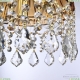 5478/22 G Amber/M-1G Leafs Подвесной хрустальный светильник Bohemia Ivele Crystal