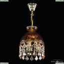 5478/22 G Amber/M-1G Leafs K721 Подвесной хрустальный светильник Bohemia Ivele Crystal