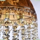 5478/22 G Amber/M-1G Leafs K721 Подвесной хрустальный светильник Bohemia Ivele Crystal