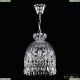 5478/22 Ni Clear/M-1H Подвесной хрустальный светильник Bohemia Ivele Crystal