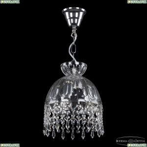 5478/22 Ni Clear/M-1H Drops Подвесной хрустальный светильник Bohemia Ivele Crystal