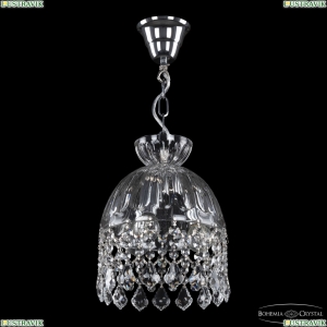 5478/22 Ni Clear/M-1H Leafs Подвесной хрустальный светильник Bohemia Ivele Crystal