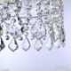 5478/22 Ni Clear/M-1H Leafs Подвесной хрустальный светильник Bohemia Ivele Crystal