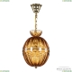5480/22 G Amber/M-1H Подвесной хрустальный светильник Bohemia Ivele Crystal