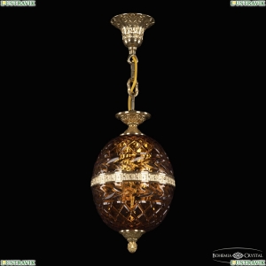 5680/18 G Amber/M-1F Подвесной хрустальный светильник Bohemia Ivele Crystal