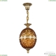 5680/18 G Amber/M-1F Подвесной хрустальный светильник Bohemia Ivele Crystal