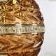 5680/18 G Amber/M-1F Подвесной хрустальный светильник Bohemia Ivele Crystal