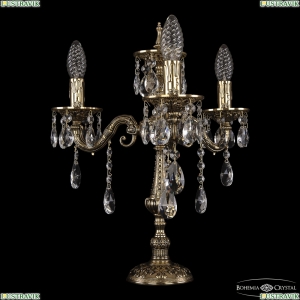 7025L/3/125-43 B GB Настольная лампа хрустальная Bohemia Ivele Crystal