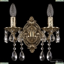 7026B1/2/125 A GB Бра хрустальное Bohemia Ivele Crystal