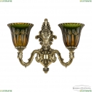 7101B14/2/175 GB P2 U Amber-Green/H-1I Бра хрустальное Bohemia Ivele Crystal