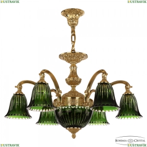 72209P/6/175 G P2 D Clear-Green/H-1K Люстра хрустальная Bohemia Ivele Crystal