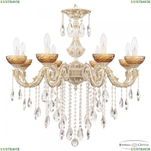 AL79101/8/250 B WMG P Amber/M-1F Люстра хрустальная Bohemia Ivele Crystal