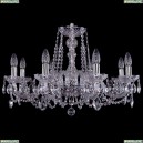 1402/8/240/Ni Хрустальная подвесная люстра Bohemia Ivele Crystal (Богемия)