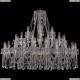 1413/24+12+6/460-100/G Хрустальная большая люстра Bohemia Ivele Crystal (Богемия)