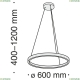 MOD058PL-L32B4K Подвесной светодиодный светильник Maytoni (Майтони), Rim