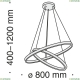 MOD058PL-L74B4K Подвесной светодиодный светильник Maytoni (Майтони), Rim