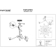 MOD068PL-18CH Подвесная люстра Maytoni, Ralar