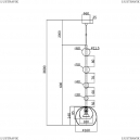 MOD227PL-01B Подвесной светильник Maytoni, Ros