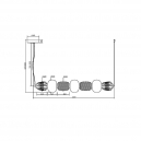 MOD267PL-L42CH3K Подвесной светильник Maytoni, Pattern