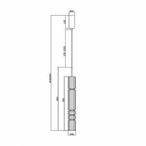 MOD272PL-L12BS3K Подвесной светильник Maytoni, Ordo