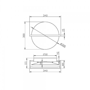MOD279WL-L14B3K Настенный светильник (бра) Maytoni, Mira