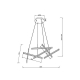 MOD016PL-L80WK Подвесной светильник Maytoni, Line