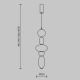 MOD297PL-L24BS3K1 Подвесной светильник Maytoni, Adore
