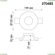 370485 Встраиваемый под покраску светильник Novotech (Новотех), Yeso