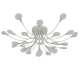 4198-28C Потолочная люстра F-Promo, Skein