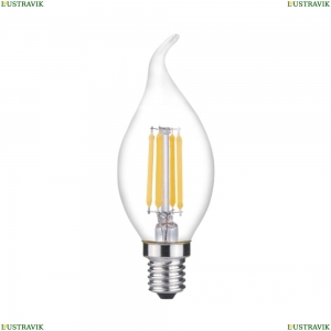 098356-2,21 Led Лампа прозрачная E14 6W (2700K) KINK Light, 98356