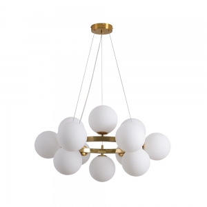 07508-12,20 Люстра Сида бронза E14 12*10W