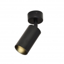 07615-1,19 Светильник Кайко черный Gu10 10W