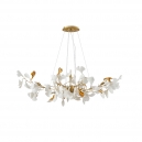 07868-6A,36 Люстра Сири латунь