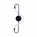 08040-L,19 Настенный светильник Kink Light, Далия, Черный