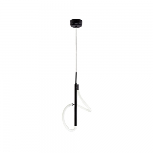 08040K-1A,19(4000K) Подвес Далия черный Led 24W
