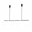 08041-200,19(4000K) Подвес диммируемый Kink Light, Далия, Черный