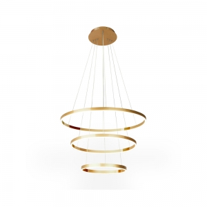 08223,36A(3000K) Подвес димм. Тор латунь d80+60+40