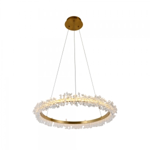 08243,36A(4000K) Подвес Лаура латунь d60