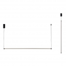 08426-120,19(3000K) Подвес Мерак черный Led 24W