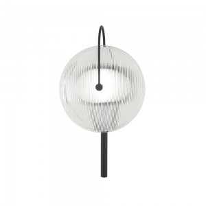 08439,19(21) Настенный светильник Мелисса черный