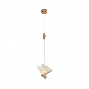 08444-1B,33 Подвес Баттерфляй золото Led 8W