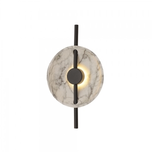 08451W,19(01) Бра Велси черный/белый