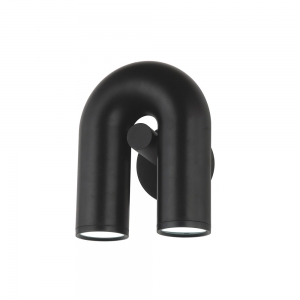 08465-1,19 Бра Канти черный Led 12W