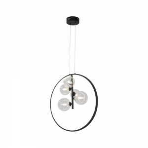 09408-5A,19 Люстра Иона черный G9 5*5W